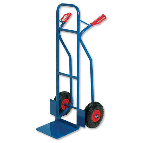 Durable Heavy-Duty Industrial Trolley (8) Heavy-duty industrial trolley for warehouse transportation