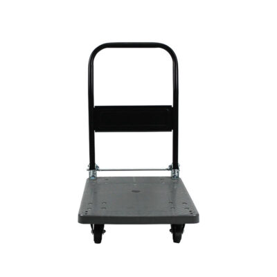 Industrial trolley for loading and transport in warehouses