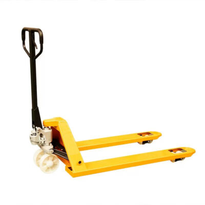 Material handling hand pallet truck for warehouse loading
