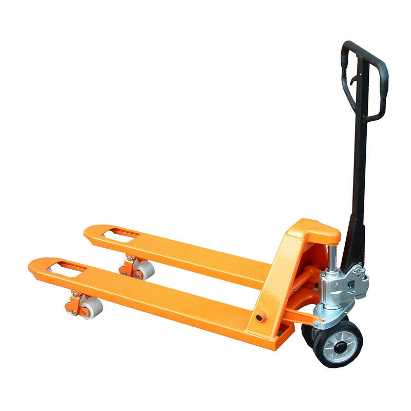 Durable Material Handling Hand Pallet Truck (6) Material handling hand pallet truck for warehouse loading