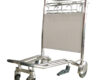 Passenger luggage airport trolley with ergonomic handle