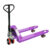 Warehouse loading hand pallet truck with reinforced frame