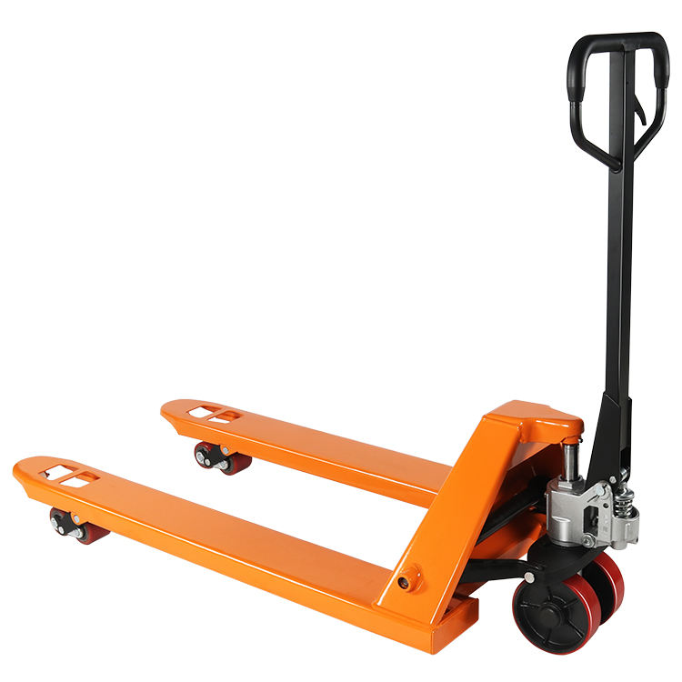 Heavy-Duty Hand Pallet Truck for Warehouses (6) High-quality hand pallet truck with durable steel frame