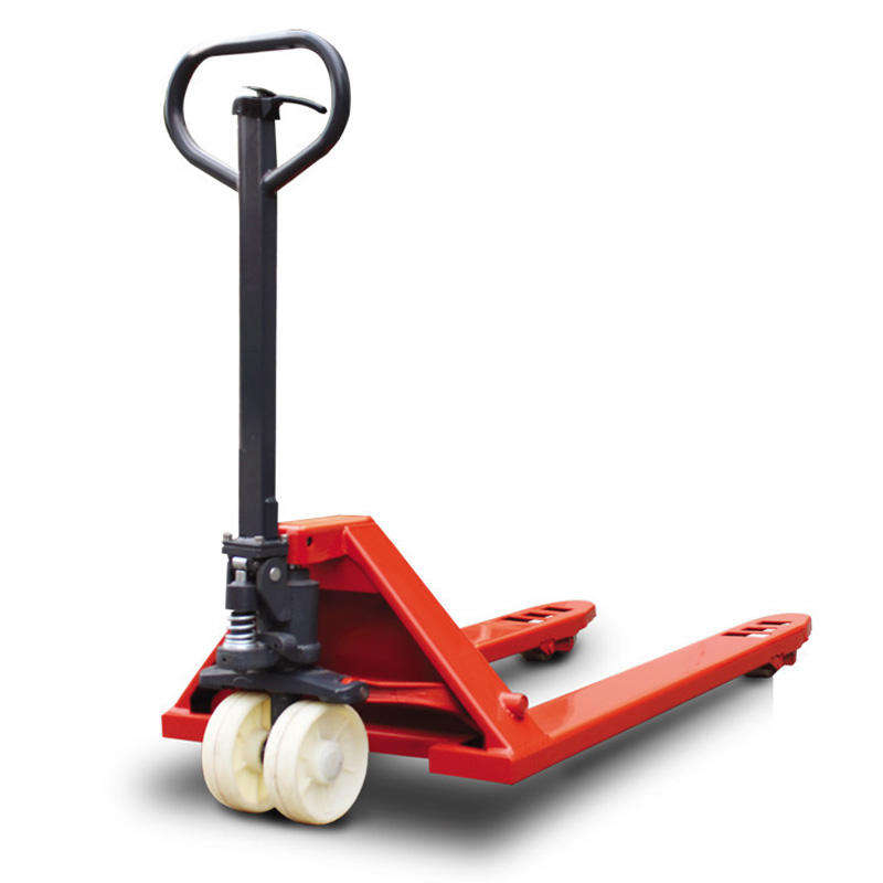 Strong Hydraulic Hand Pallet Truck for Heavy Loads (6) Heavy-duty hydraulic hand pallet truck for warehouse handling