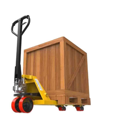 Heavy-duty hydraulic hand pallet truck for warehouse handling